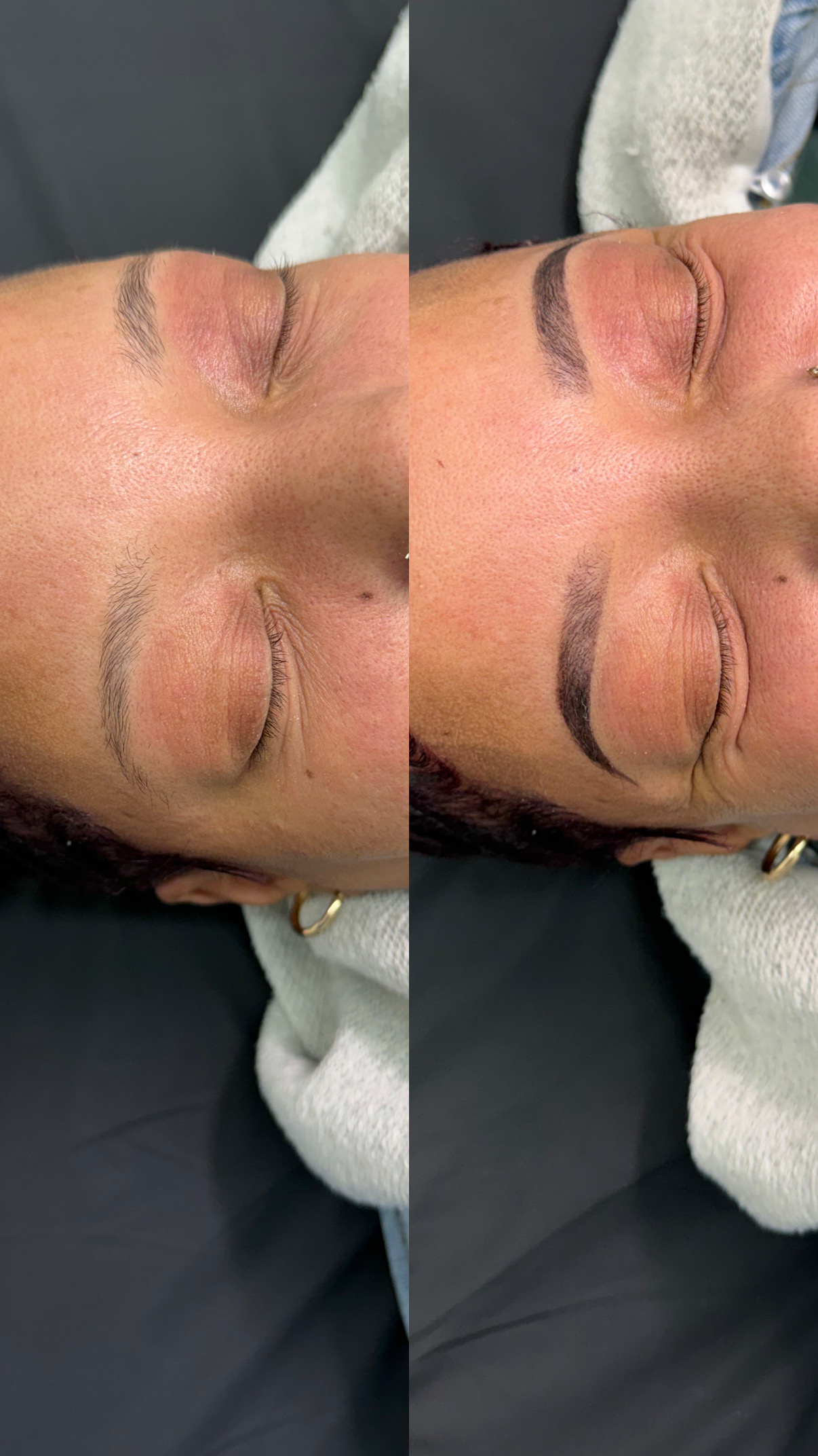 Jenniva brow transformation 2