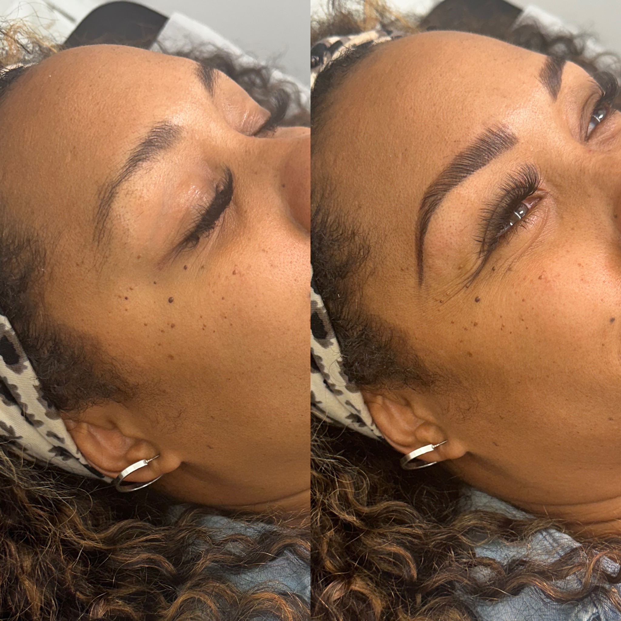Jenniva lash and brow transformation