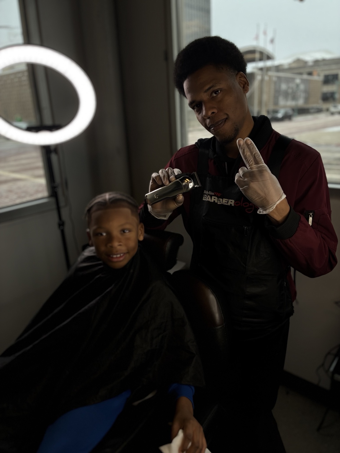 Phill haircut service