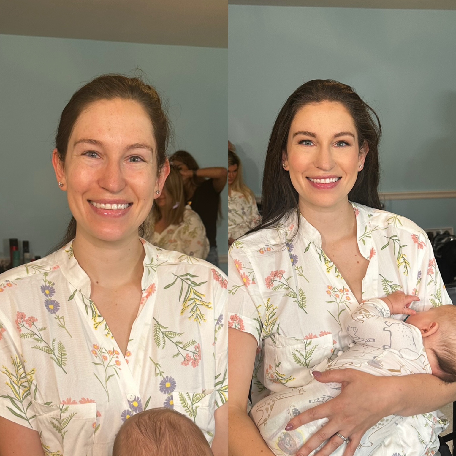 Jenniva makeup before after