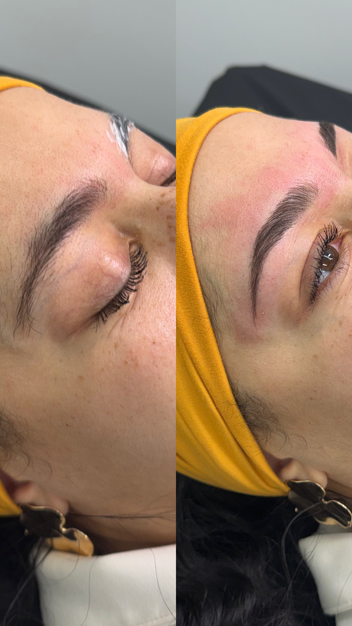 Jenniva brow transformation 1