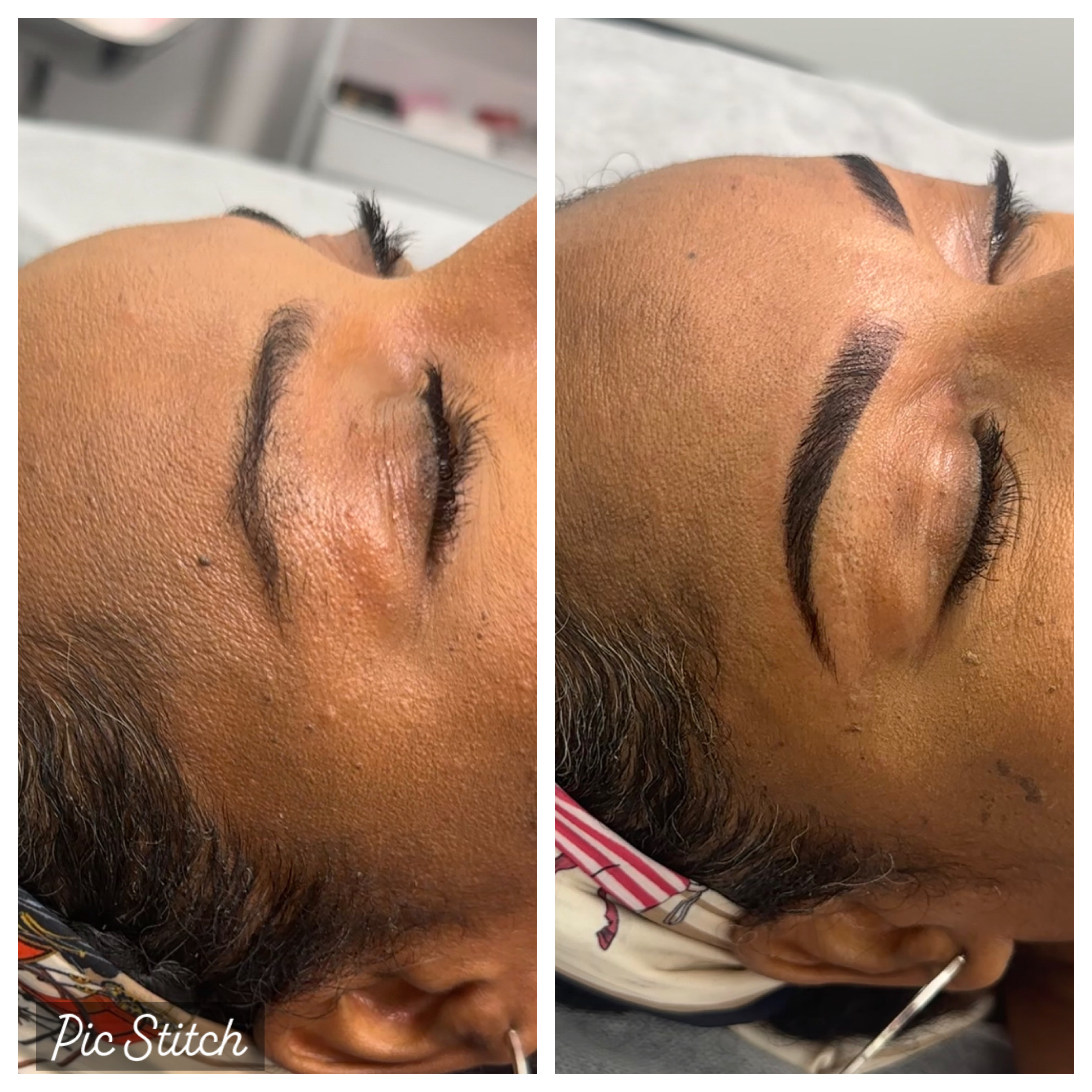 Jenniva brow transformation 4